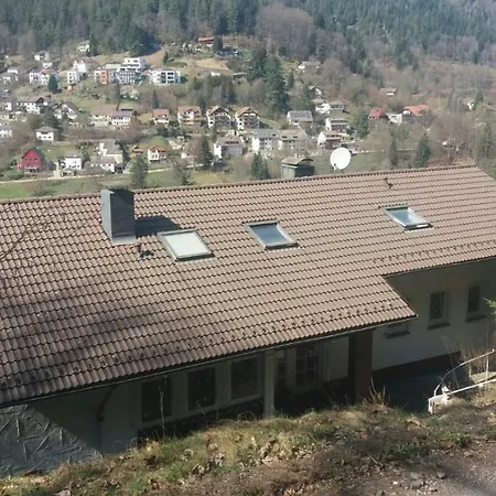 Ferienwohnung in ruhiger Waldrandlage Bad Wildbad Exterior foto